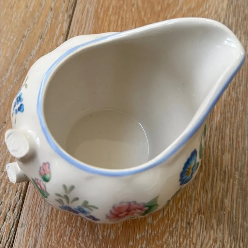 Vintage Laura Ashley Hazelbury Creamer 90s Floral Cottagecore As Is
